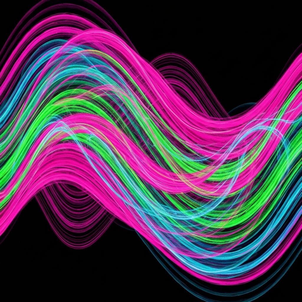 Abstract representation of vibes and energy